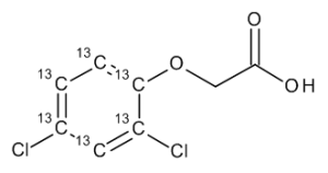 2,4-Dichlorophenoxyacetic Acid-13C6
