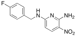 2-Amino-6-[(4-fluorobenzyl)-amino]-3-nitropyridine