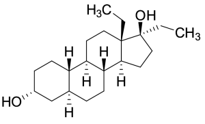 13beta,17alpha-Diethyl-3alpha,17beta-dihydroxy-5alpha-gonane