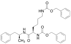Dibenzyl ((R)-6-oxo-6-(((S)-1-phenylpropan-2-yl)amino)hexane-1,5-diyl)dicarbamate
