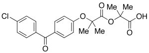 Fenofibric Acid 1-Carboxyl-1-methylethyl Ester (>85%)