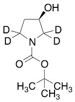 (3R)-3-Hydroxy-1-pyrrolidinecarboxylic Acid Phenylmethyl Ester-d4