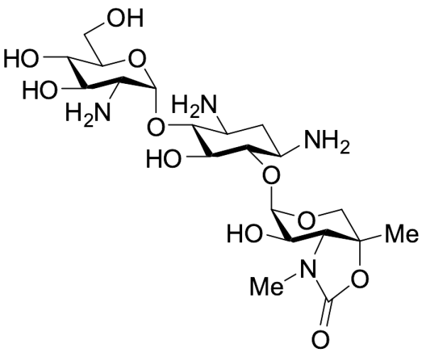 4,6-Diamino-1,3a-dimethylhexahydro-2H-pyrano[4,3-d]oxazol-2-one