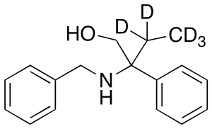 2-Benzylamino-2-phenylbutanol-d5
