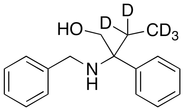 2-Benzylamino-2-phenylbutanol-d5