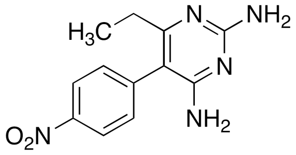 6-Ethyl-5-(4-nitrophenyl)-2,4-pyrimidinediamine