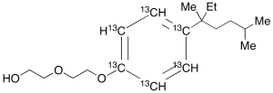 4-(3’,6’-Dimethyl-3’-heptyl)phenol diethoxylate-13C6