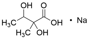 2,3-Dihydroxy-2-methylbutanoic Acid Sodium Salt