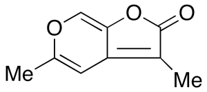 3,5-Dimethyl 2H-Furo[2,3-c]pyran-2-one