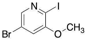 5-Bromo-2-iodo-3-methoxypyridine