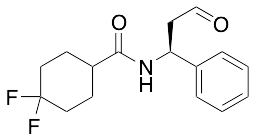 (S)-4,4-Difluoro-N-(3-oxo-1-phenylpropyl)cyclohexanecarboxamide