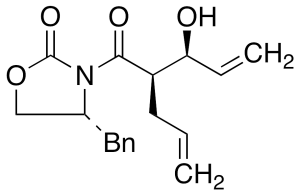 (4R)-3-[(2R,3S)-3-Hydroxy-1-oxo-2-(2-propen-1-yl)-4-penten-1-yl]-4-(phenylmethyl)-2-oxazolidinone