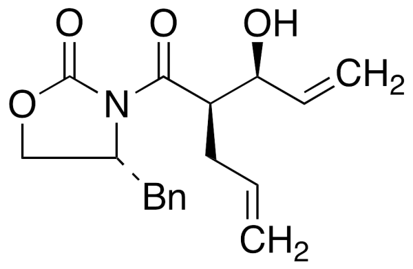 (4R)-3-[(2R,3S)-3-Hydroxy-1-oxo-2-(2-propen-1-yl)-4-penten-1-yl]-4-(phenylmethyl)-2-oxazolidinone