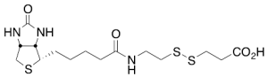 3-[2-N-(Biotinyl)aminoethyldithio]propanoic Acid