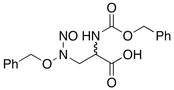 3-[Nitroso(benzyloxy)amino]-N-[(benzyloxy)carbonyl]-D,L-alanine