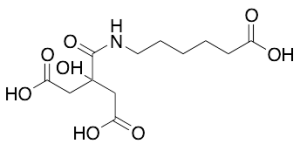 3-[[(5-Carboxypentyl)amino]carbonyl]-3-hydroxypentanedioic Acid