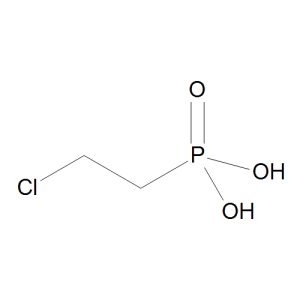 (2-Chloroethyl) Phosphonic Acid (>85%)