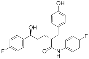 2-(4-Hydroxybenzyl)-N,5-bis-(4-fluorophenyl)-5-hydroxypentanamide