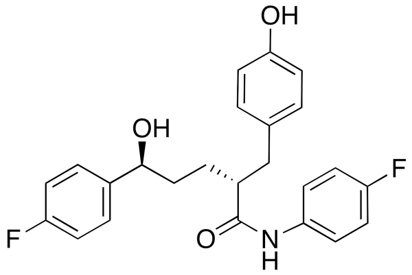 2-(4-Hydroxybenzyl)-N,5-bis-(4-fluorophenyl)-5-hydroxypentanamide