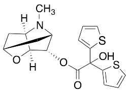 rel-(2R,3aR,5S,6S,6aS)-4-Methylhexahydro-2H-2,5-methanofuro[3,2-b]pyrrol-6-yl 2-hydroxy-2,2-di(thiophen-2-yl)acetate