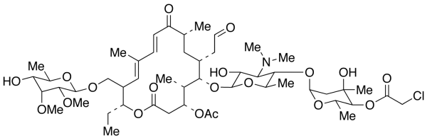 4’’’-O-Chloroacetyl-tylosin 3-Acetate
