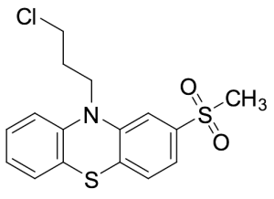 10-(3-Chloropropyl)-2-(methylsulfonyl)-10H-phenothiazine