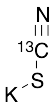 Potassium Thiocyanate-13C