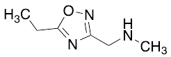1-(5-Ethyl-1,2,4-oxadiazol-3-yl)-N-methylmethanamine