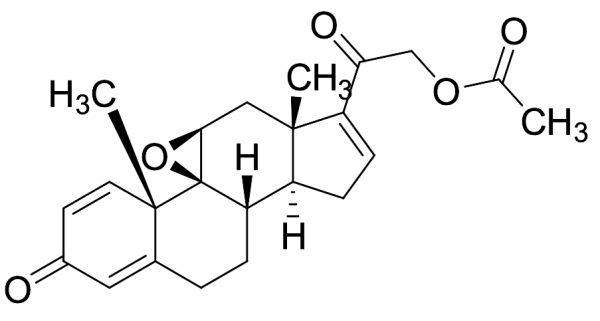(9Beta,11Beta)-21-(Acetyloxy)-9,11-epoxypregna-1,4,16-triene-3,20-dione