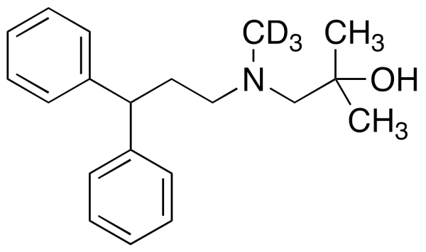 1-[(3,3-Diphenylpropyl)methylamino]-2-methyl-2-propanol-d3