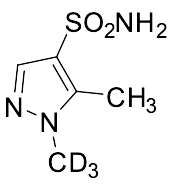 1,5-Dimethyl-1H-pyrazole-4-sulfonamide-D3