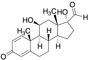 17-Deshydroxyacetyl 17-Carbonyl Prednisolone