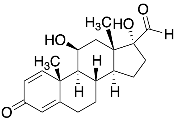 17-Deshydroxyacetyl 17-Carbonyl Prednisolone