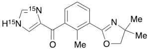 [3-(4,5-Dihydro-4,4-dimethyl-2-oxazolyl)-2-methylphenyl]-1H-imidazol-5-yl-methanone-15N2