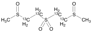 Bis(methylsulfinylethyl)sulfone-13C4
