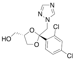 cis-2-(2,4-Dichlorophenyl)-2-(1H-1,2,4-triazol-1-ylmethyl)-1,3-dioxolane-4-methanol