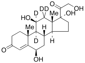 6Beta-Hydroxy Cortisol-d4