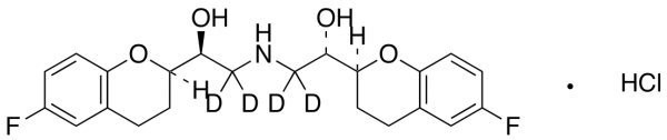 (-)-Nebivolol-d4 Hydrochloride