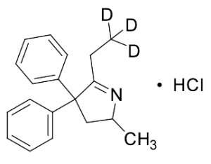 2-Ethyl-5-methyl-3,3-diphenyl-1-pyrroline-d3 Hydrochloride