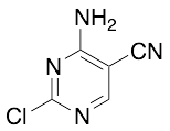 4-Amino-2-chloropyrimidine-5-carbonitrile