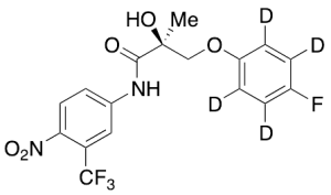 4-Desacetamido-4-fluoro Andarine-D4