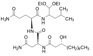 N2-[(3R)-3-Hydroxy-1-oxododecyl]-L-asparaginyl-N1-[(1S)-1-(diethoxymethyl)-3-methylbutyl]-L-glutamamide