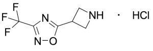 5-Azetidin-3-yl-3-(trifluoromethyl)-1,2,4-oxadiazole Hydrochloride