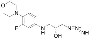 (R)-1-Azido-3-[[3-fluoro-4-(morpholin-4-yl)phenyl]amino]propan-2-ol