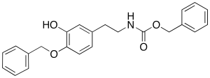 N-Benzyloxycarbonyl-4-O-benzyl Dopamine