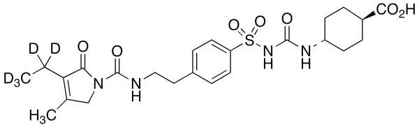 trans-Carboxy Glimepiride-d5