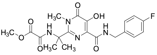 Methyl [[1-[4-[[(4-Fluorobenzyl)amino]carbonyl]-5-hydroxy-1-methyl-6-oxo-1,6-dihydropyrimidin-2-yl]-1-methylethyl]amino](oxo)acetate
