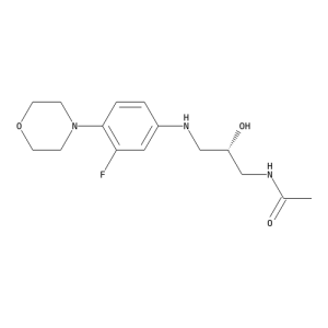 (S)-N-(3-((3-Fluoro-4-morpholinophenyl)amino)-2-hydroxypropyl)acetamide