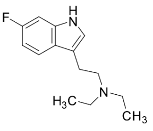 N,N-diethyl-2-(6-fluoro-1H-indol-3-yl)ethan-1-amine