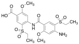 4-(4-Amino-5-(ethylsulfonyl)-2-methoxybenzamido)-5-(ethylsulfonyl)-2-methoxybenzoic Acid